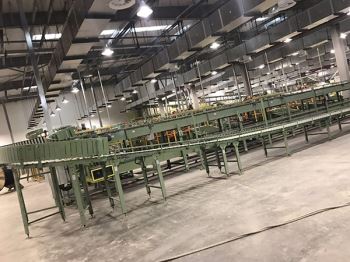 1500米轮胎自动检测滚筒线